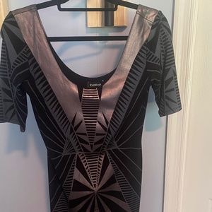 Bebe Geometric Shape Dress